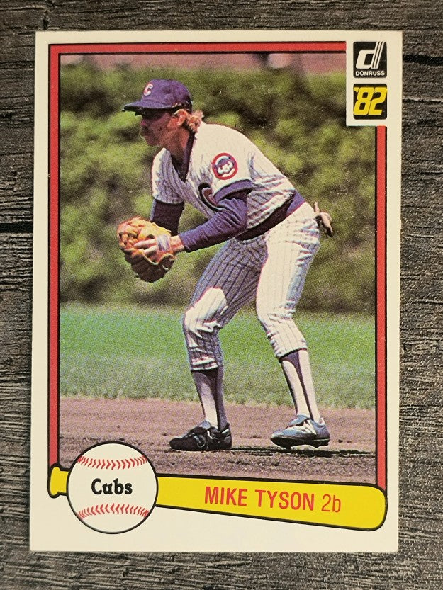 1982 Donruss #435 Mike Tyson
