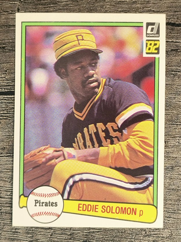 1982 Donruss #437 Eddie Solomon