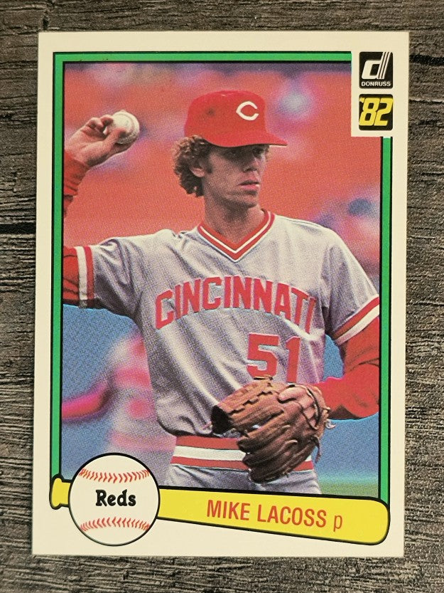 1982 Donruss #440 Mike LaCoss