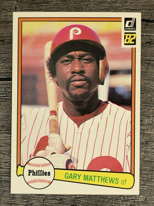 1982 Donruss #441 Gary Matthews
