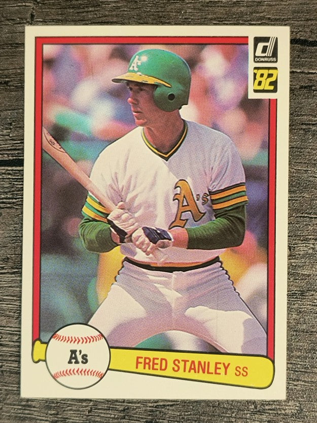 1982 Donruss #449 Fred Stanley