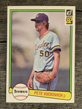 1982 Donruss #458 Pete Vuckovich