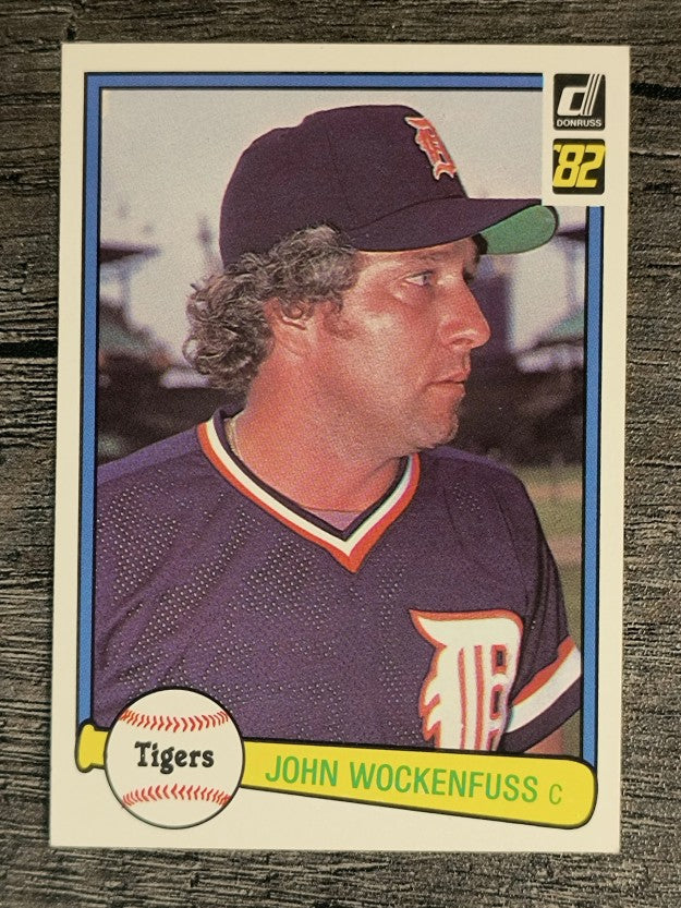 1982 Donruss #459 John Wockenfuss