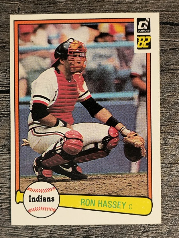 1982 Donruss #463 Ron Hassey