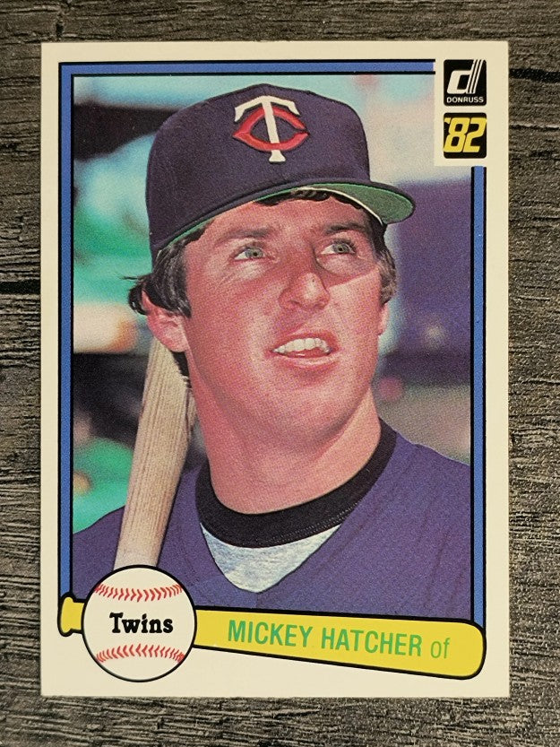 1982 Donruss #480 Mickey Hatcher