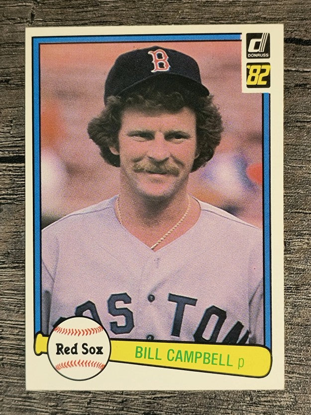 1982 Donruss #487 Bill Campbell