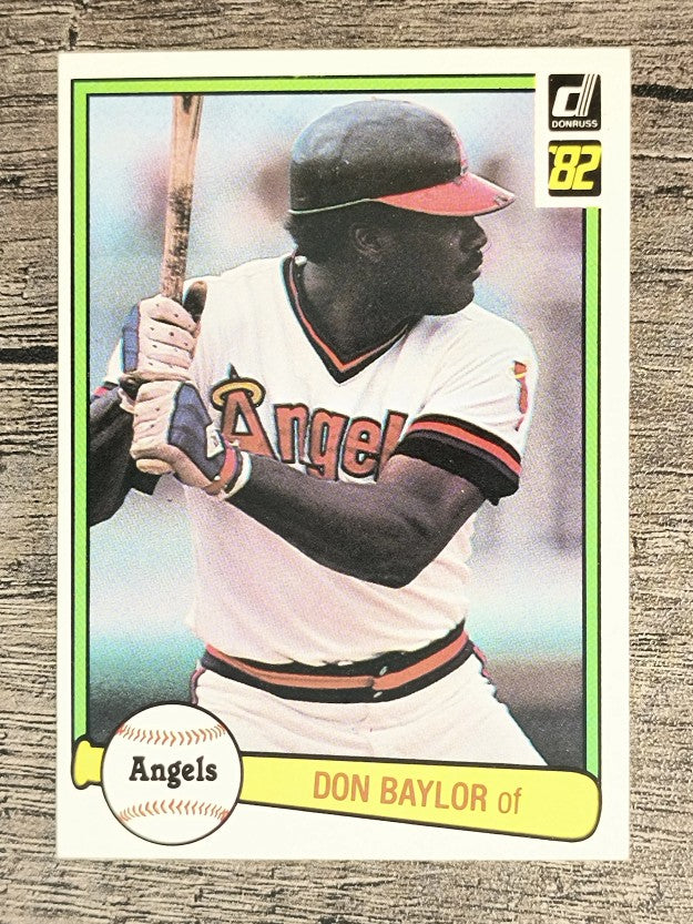 1982 Donruss #493 Don Baylor