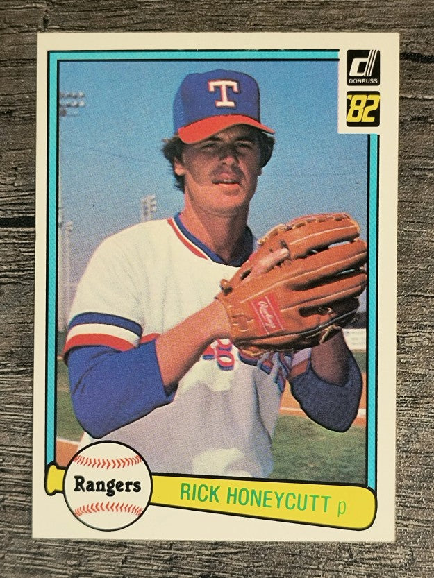 1982 Donruss #494 Rick Honeycutt