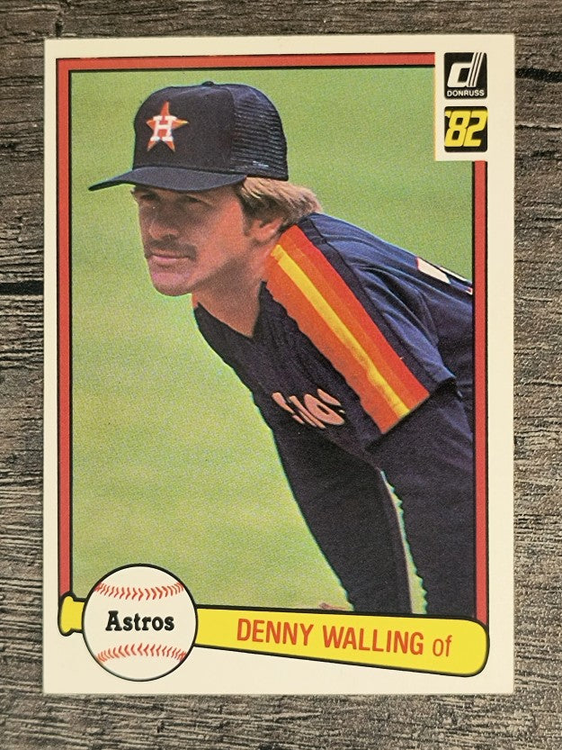 1982 Donruss #496 Denny Walling