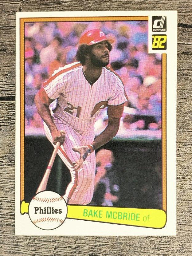 1982 Donruss #497 Bake McBride