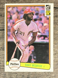 1982 Donruss #497 Bake McBride