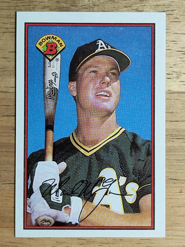 1989 Bowman #197 Mark McGwire