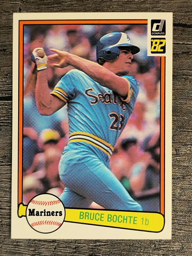 1982 Donruss #505 Bruce Bochte