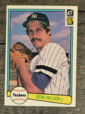 1982 Donruss #513 Gene Nelson