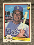 1982 Donruss #514 Rick Monday