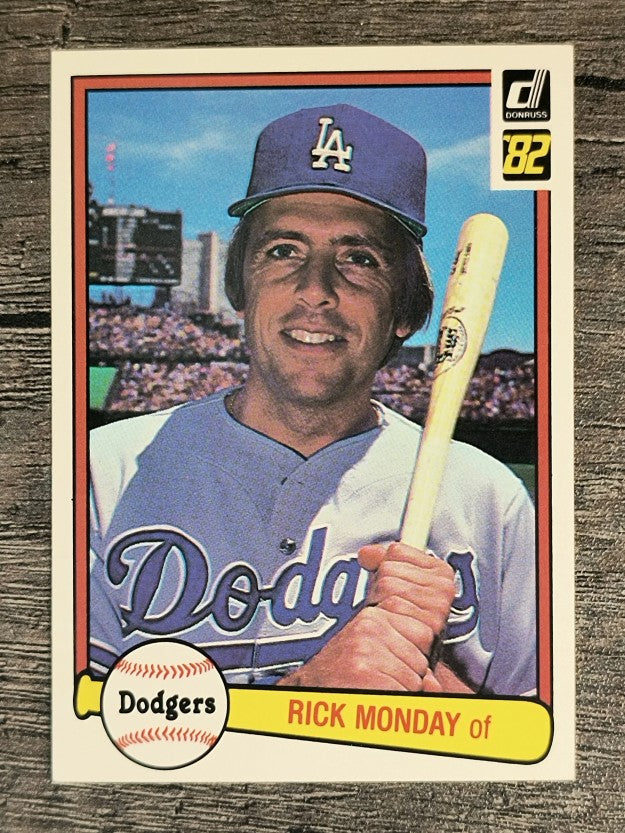 1982 Donruss #514 Rick Monday
