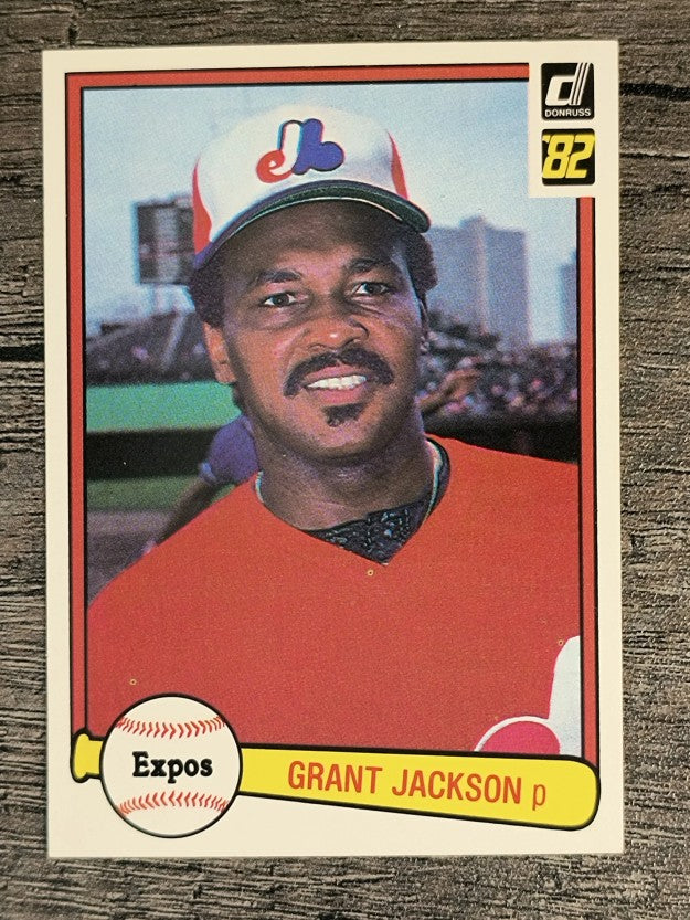 1982 Donruss #518 Grant Jackson