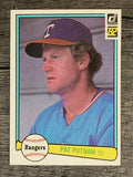 1982 Donruss #520 Pat Putnam