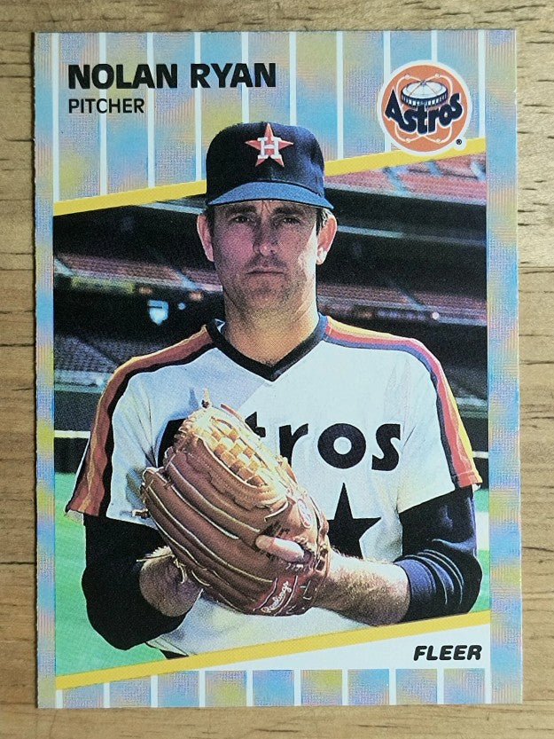 1989 Fleer #368 Nolan Ryan