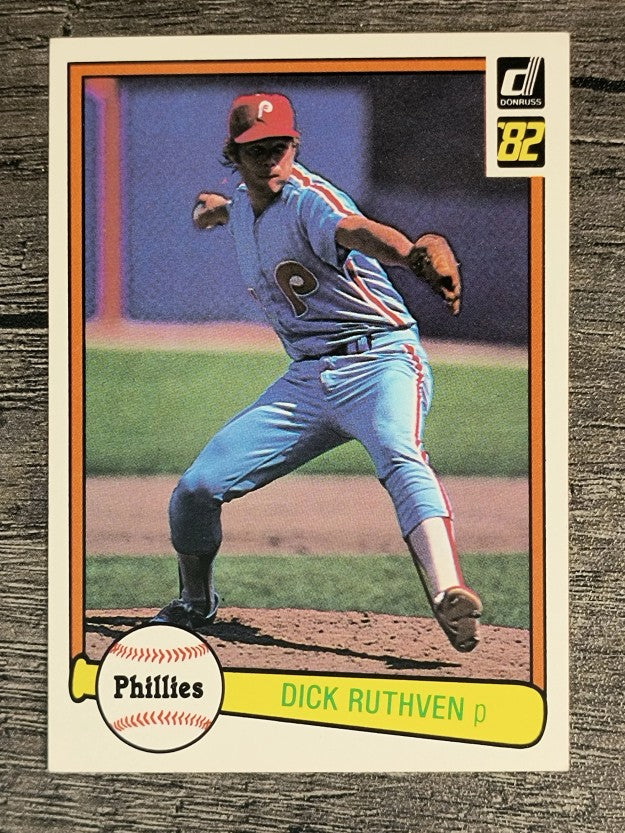 1982 Donruss #525 Dick Ruthven