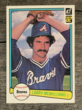 1982 Donruss #527 Larry McWilliams