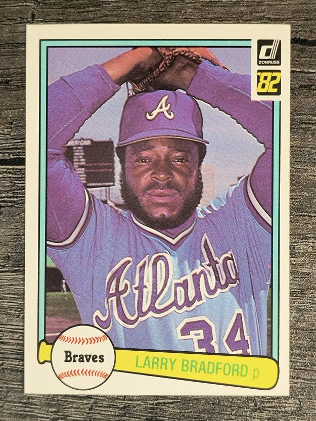 1982 Donruss #553 Larry Bradford