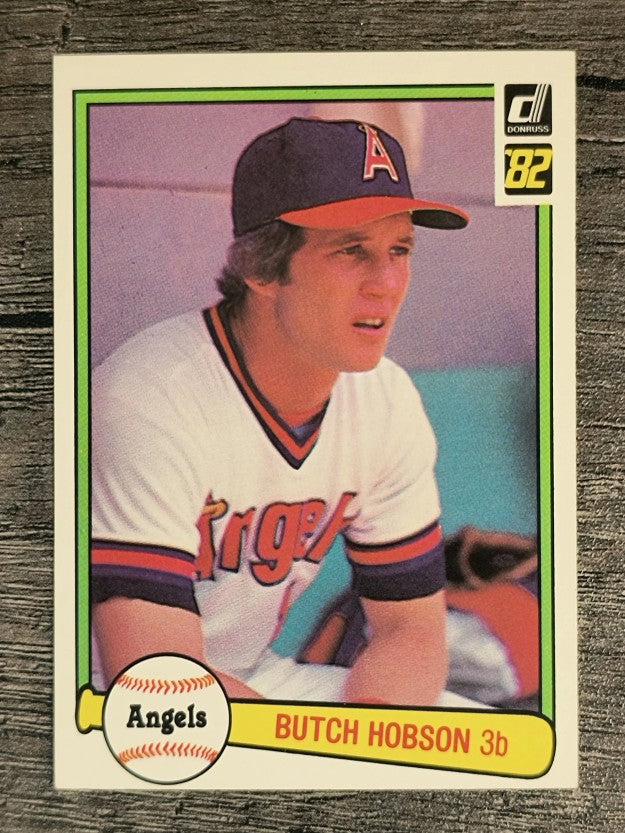 1982 Donruss #577 Butch Hobson
