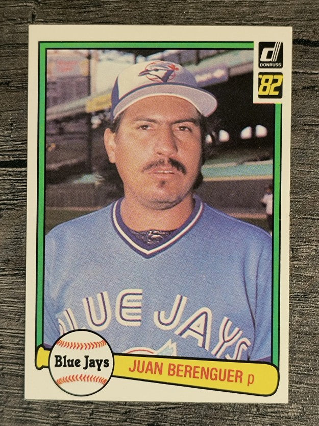 1982 Donruss #580 Juan Berenguer