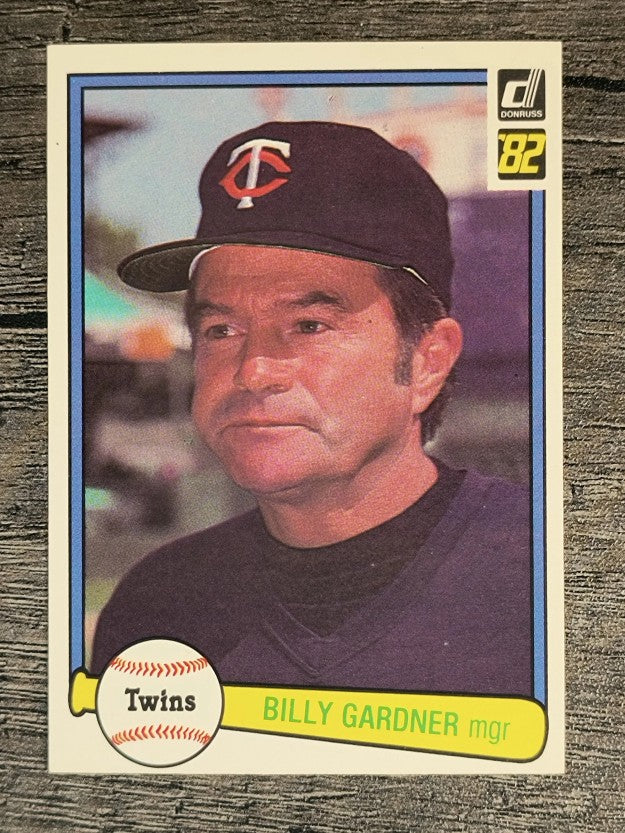 1982 Donruss #591 Billy Gardner MG