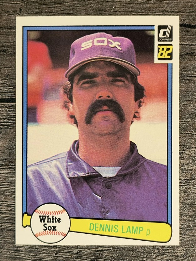 1982 Donruss #619 Dennis Lamp