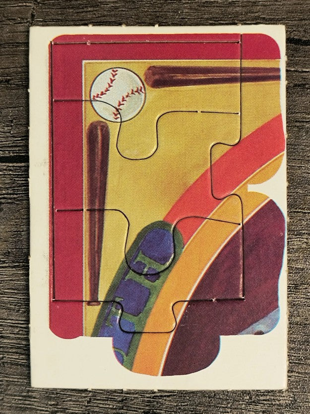 1982 Donruss Babe Ruth Puzzle #7 Ruth Puzzle 7-10