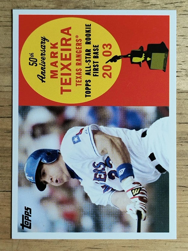 2008 Topps 50th Anniversary All Rookie Team #AR18 Mark Teixeira