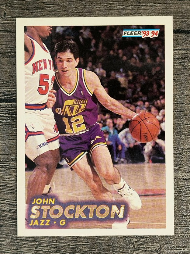 1993-94 Fleer #212 John Stockton (NM)