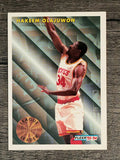 1993-94 Fleer #225 Hakeem Olajuwon LL (NM)
