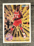 1993-94 Fleer #230 Hakeem Olajuwon AW (NM)