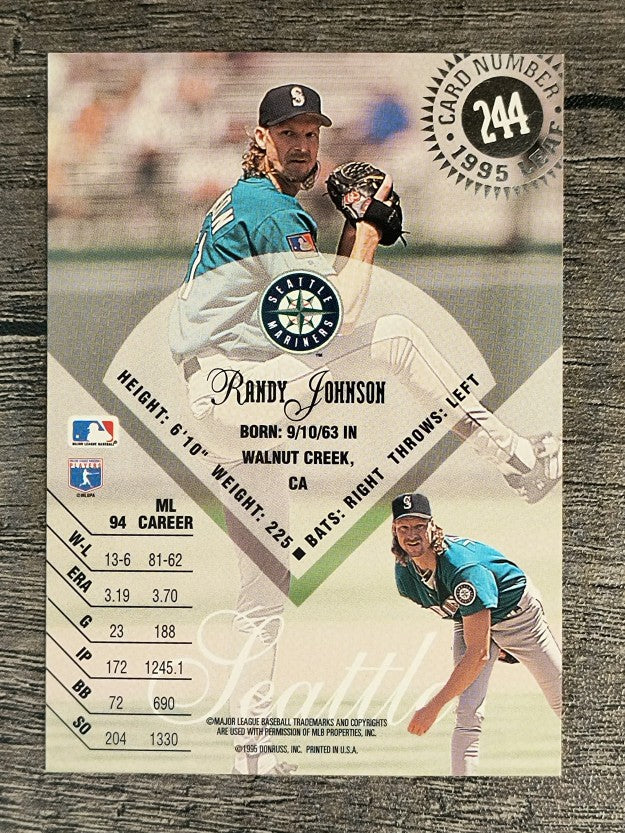 1995 Leaf #244 Randy Johnson