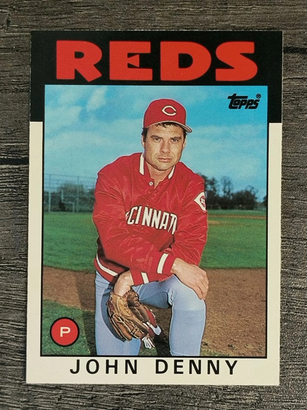 1986 Topps Traded #32T John Denny