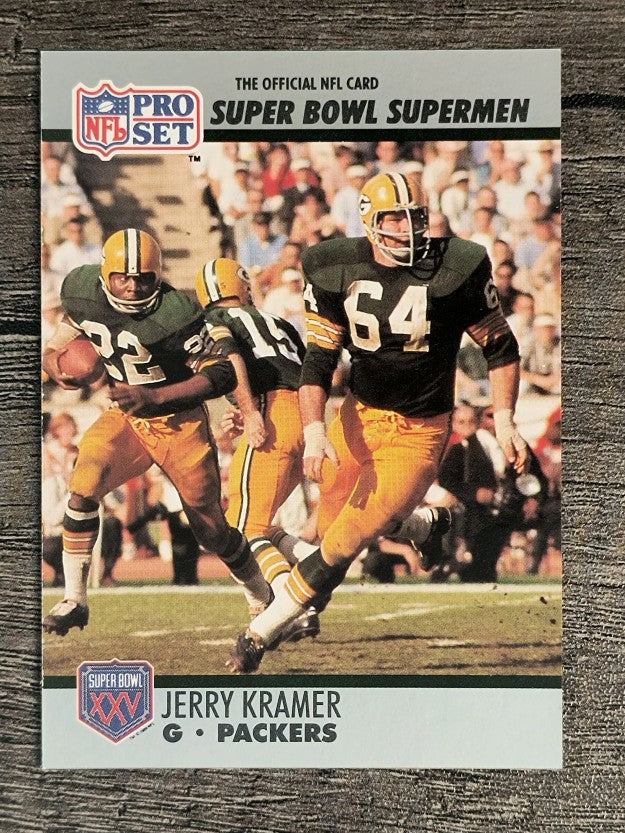 1990-91 Pro Set Super Bowl 160 #64 Jerry Kramer
