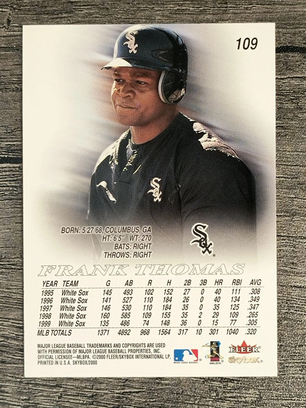 2000 SkyBox #109 Frank Thomas