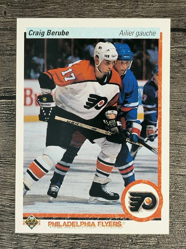 1990-91 Upper Deck French #450 Craig Berube RC