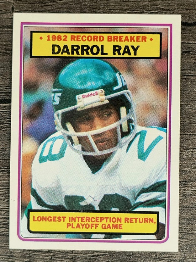 1983 Topps #7 Darrol Ray RB