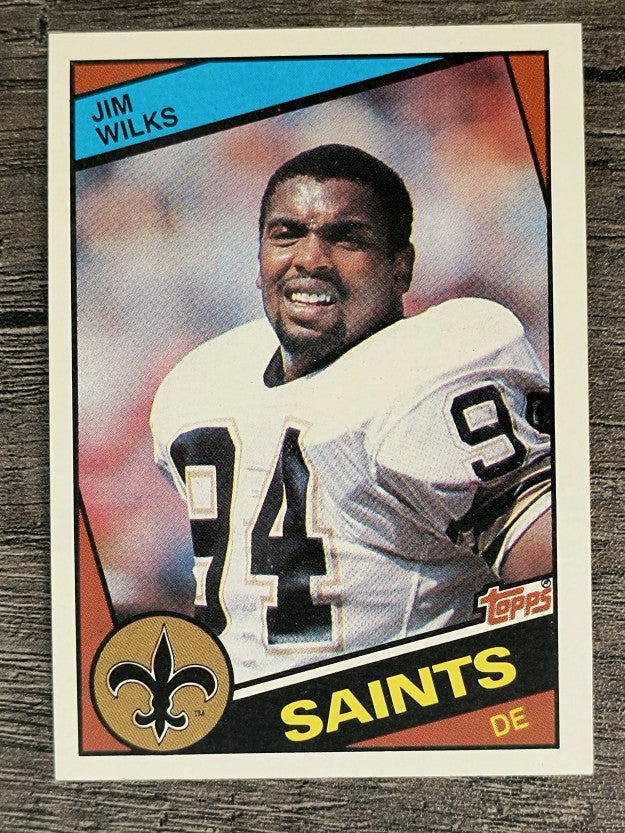 1984 Topps #307 Jim Wilks RC