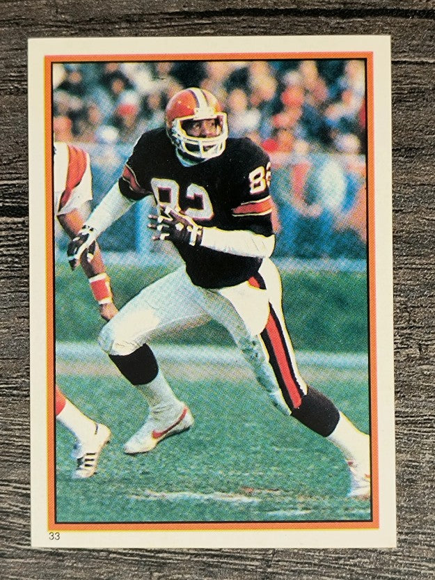 1985 Topps Coming Soon Stickers #33 Ozzie Newsome
