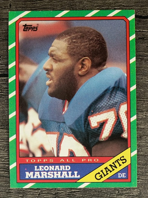 1986 Topps #148 Leonard Marshall RC