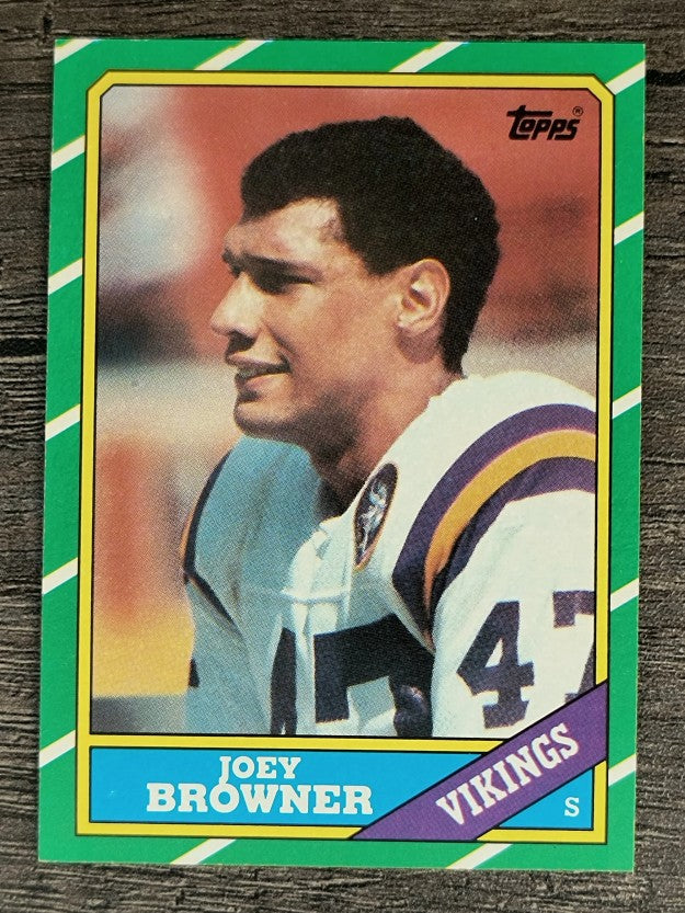 1986 Topps #300 Joey Browner RC