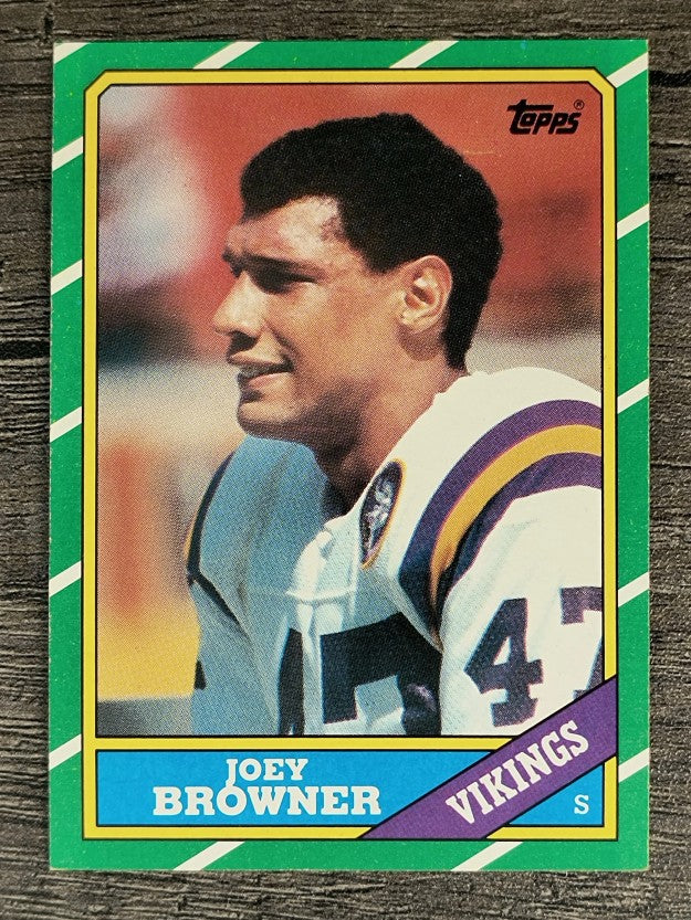 1986 Topps #300 Joey Browner RC
