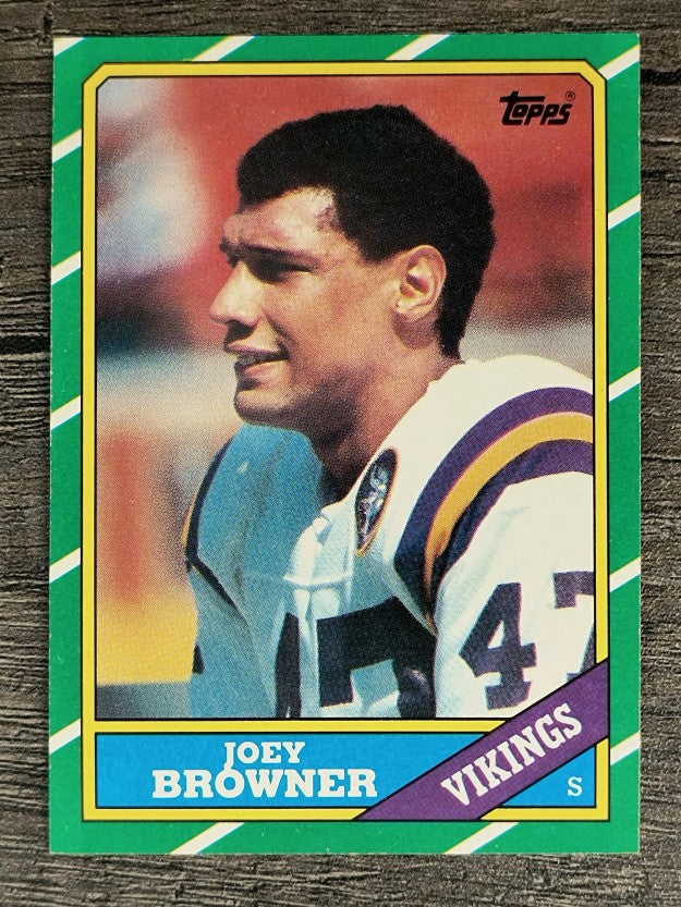 1986 Topps #300 Joey Browner RC