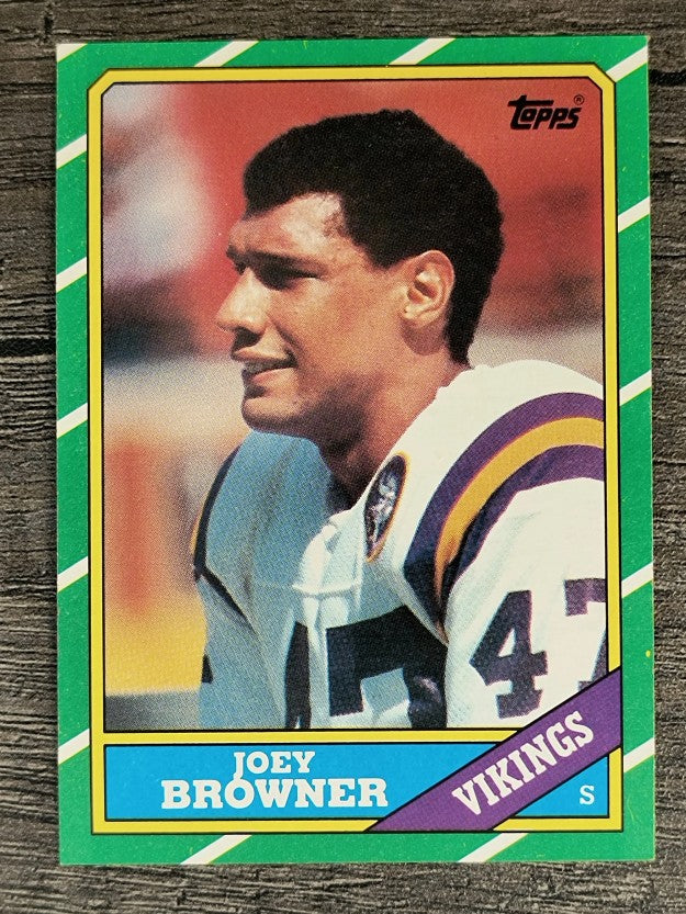1986 Topps #300 Joey Browner RC