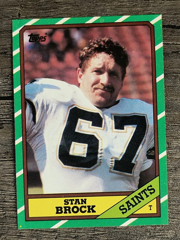 1986 Topps #343 Stan Brock
