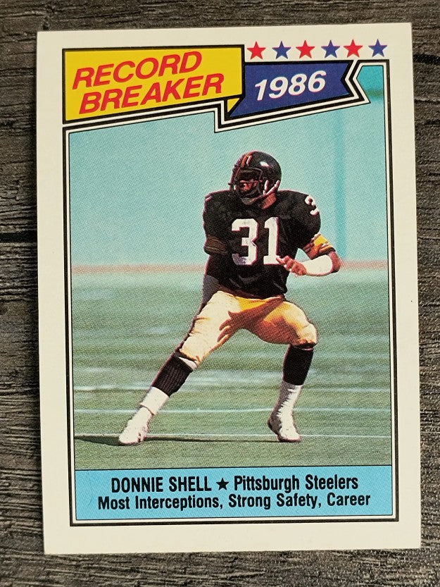 1987 Topps #7 Donnie Shell RB